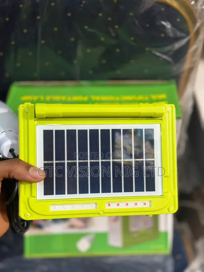 Original Rechargeable Solar Light Nd Bulb, USB, Mp,mosquito Repellent