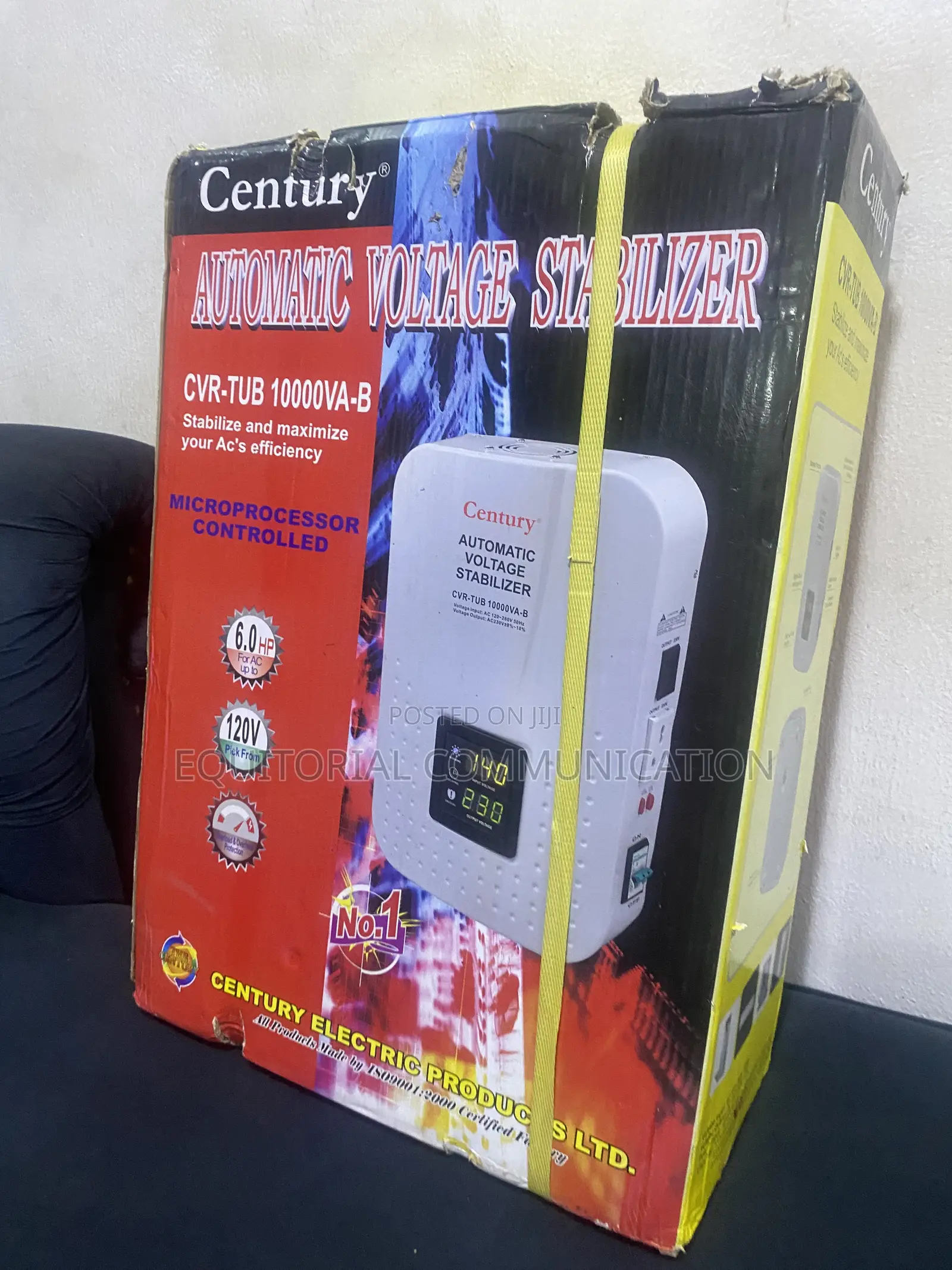 Century CVR-TUB 10000va-B Power Voltage Stabilizer