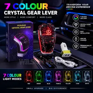 7-Colour Crystal Gear Lever Knobs Lexus