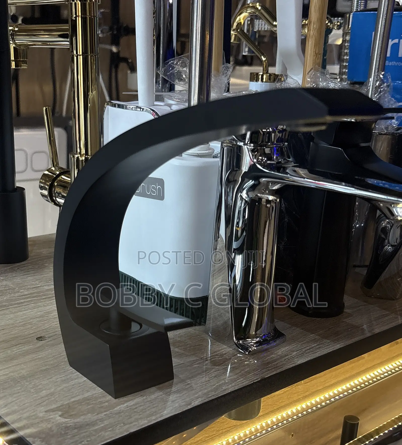 Luxury C Shape Basin Mixer