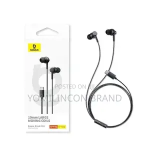 Baseus Bowie Cz11 Type C True Wireless Earphones-Black.