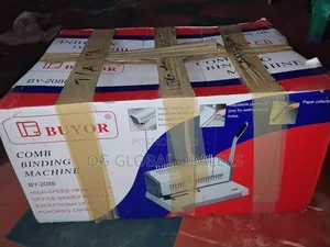 BUYOR Comb Binding Machine, Model BY-2088.