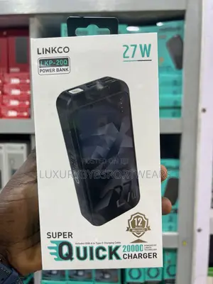 Linkco 20,000mah 27w Powerbank