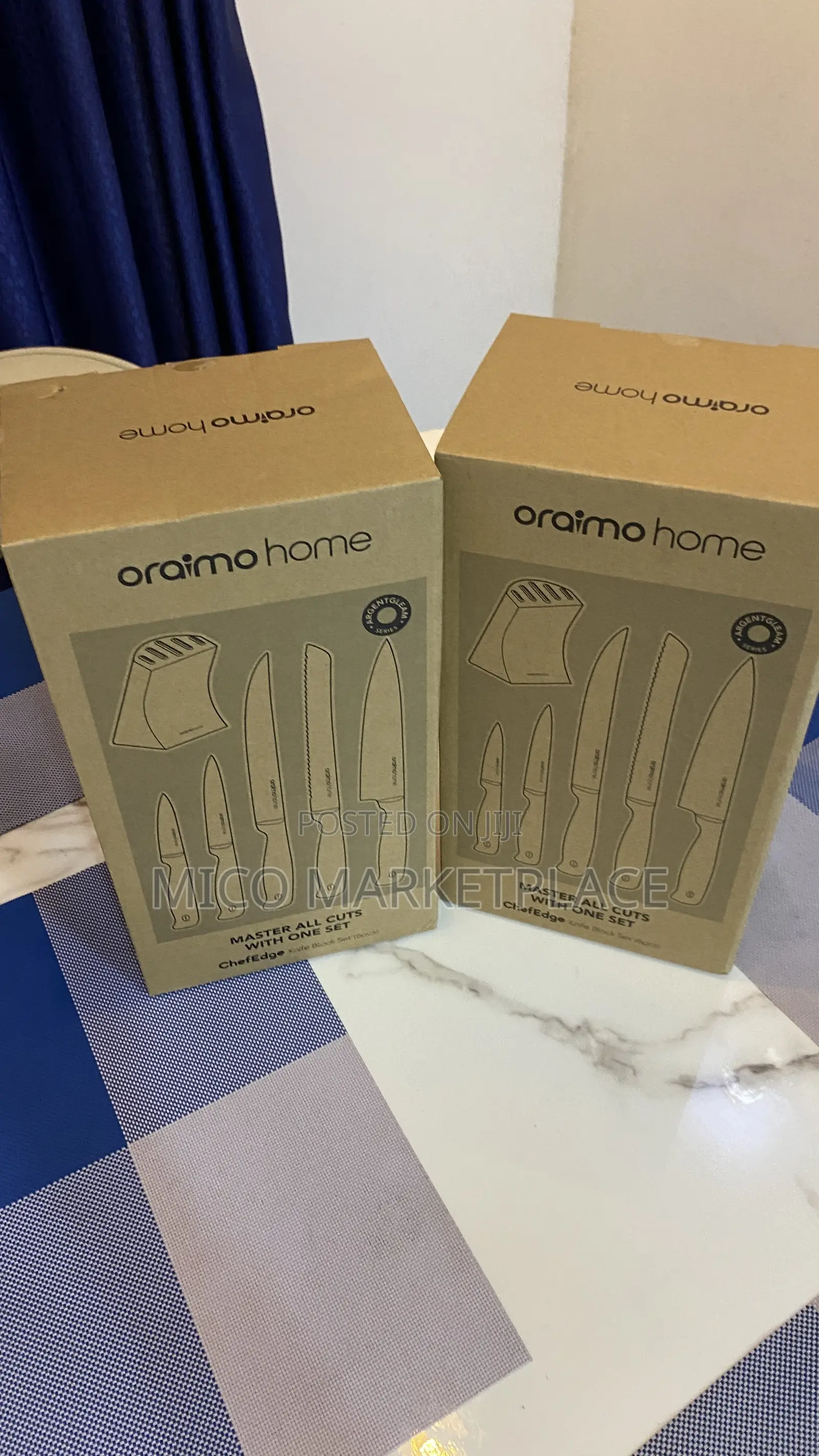 Oraimo ChefEdge All in One Knife Block Set