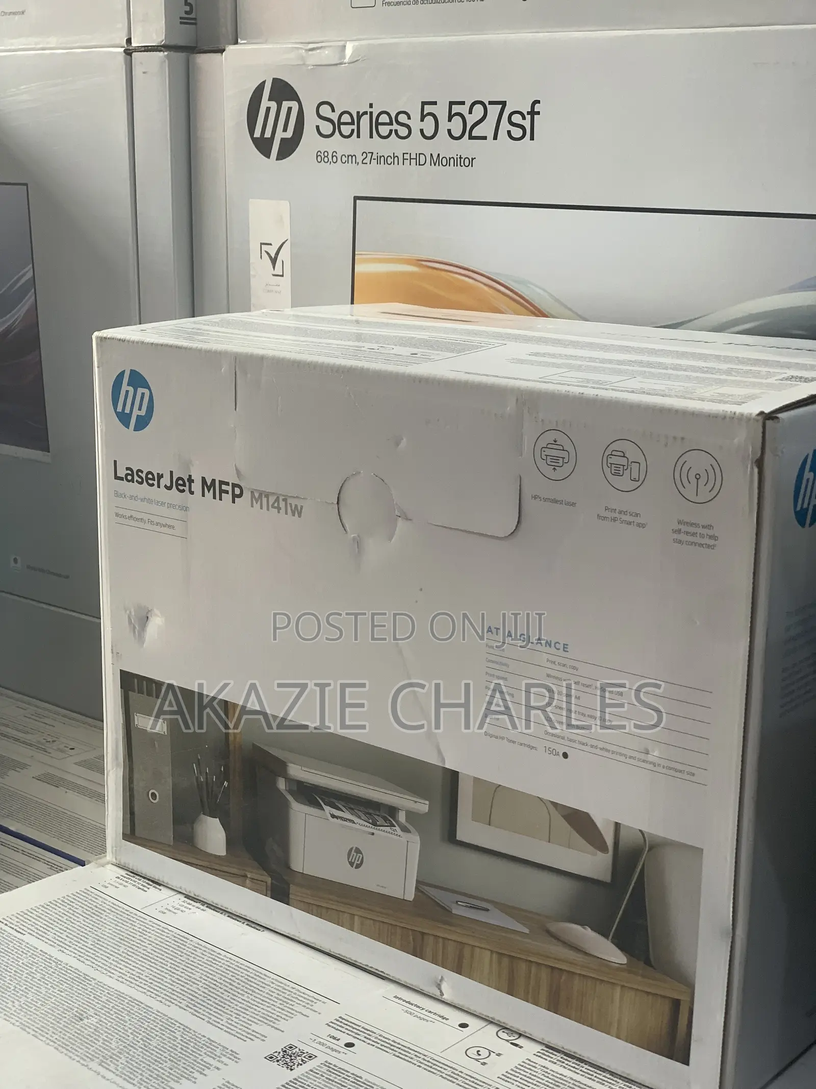 HP Laserjet MFP M141w Wireless Printer