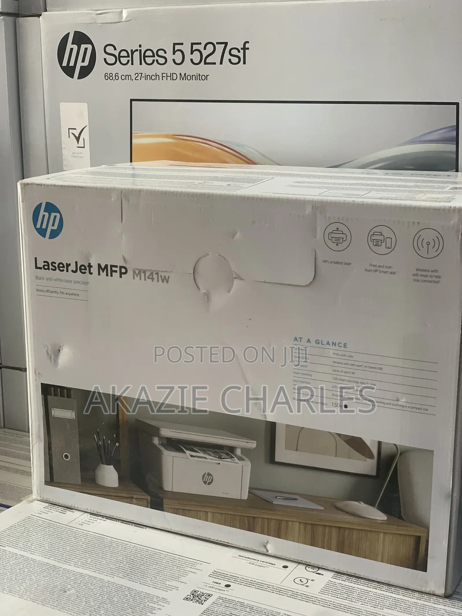 HP Laserjet MFP M141w Wireless Printer