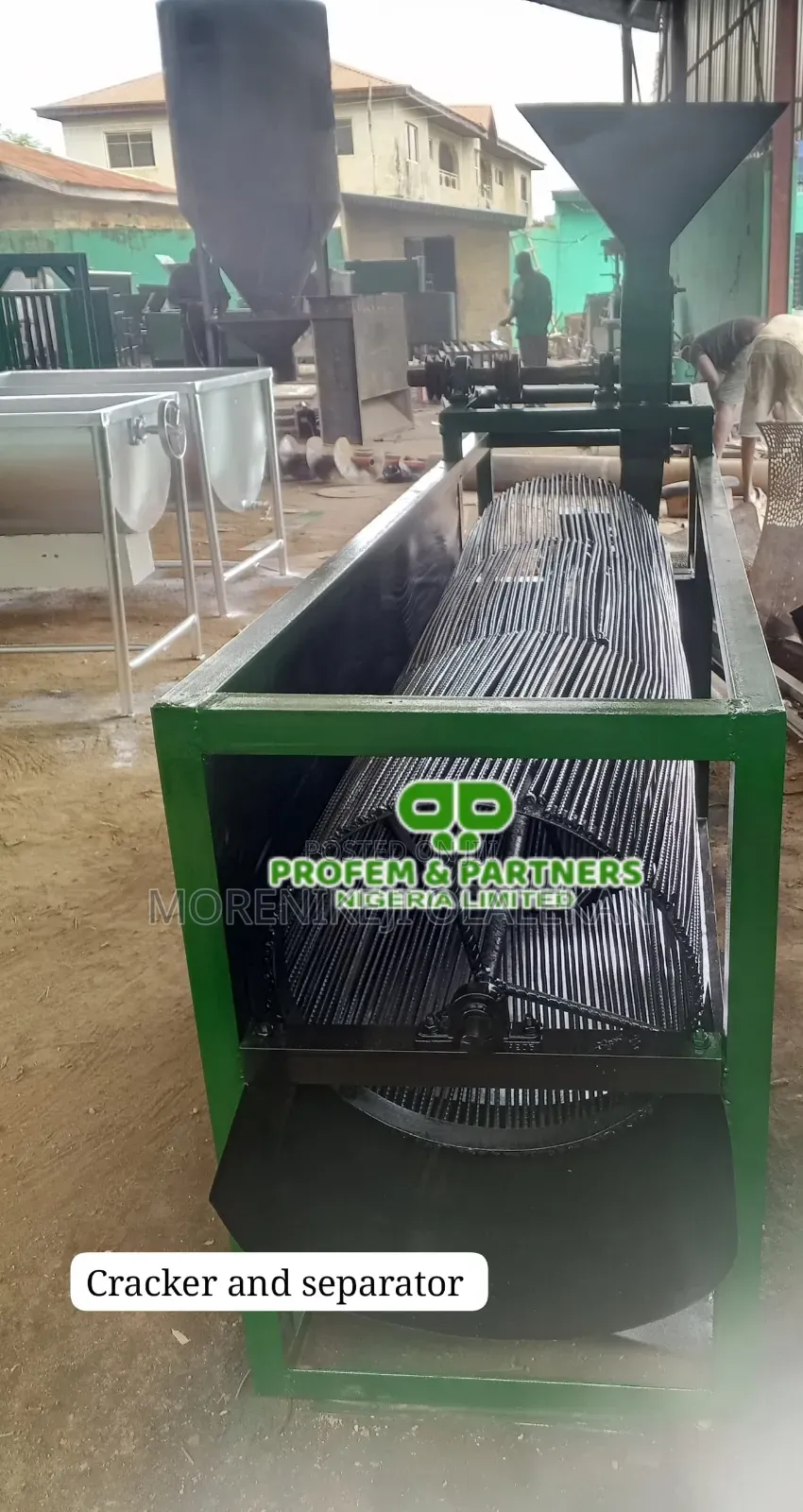 Palm Kernel Cracker and Separator