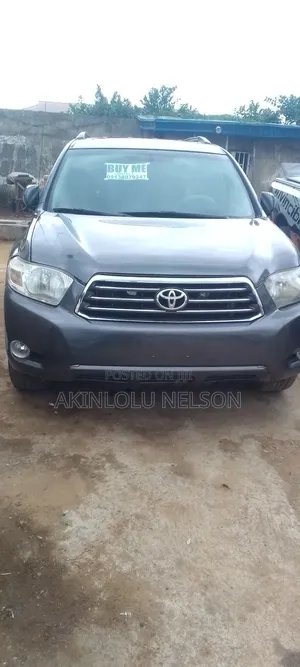 Toyota Highlander Limited 2010 Gray
