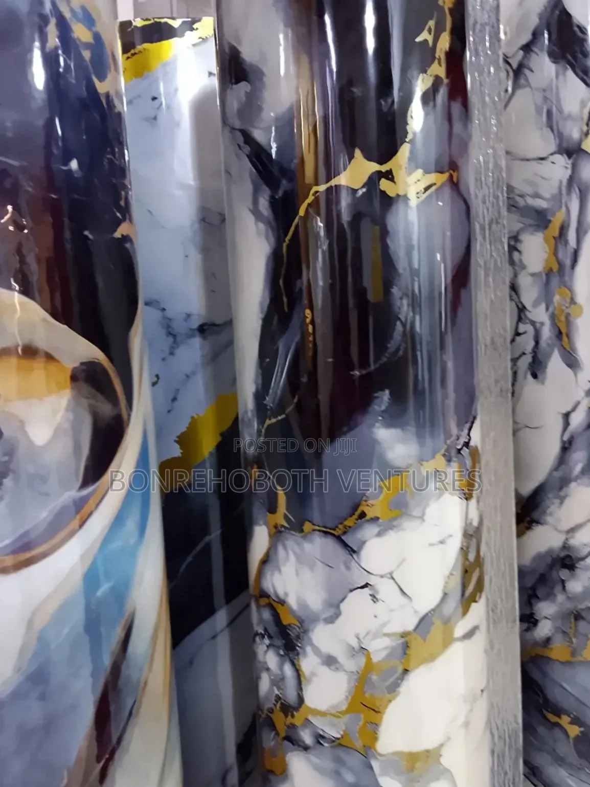 UV Marble Self Adhesive Sticker