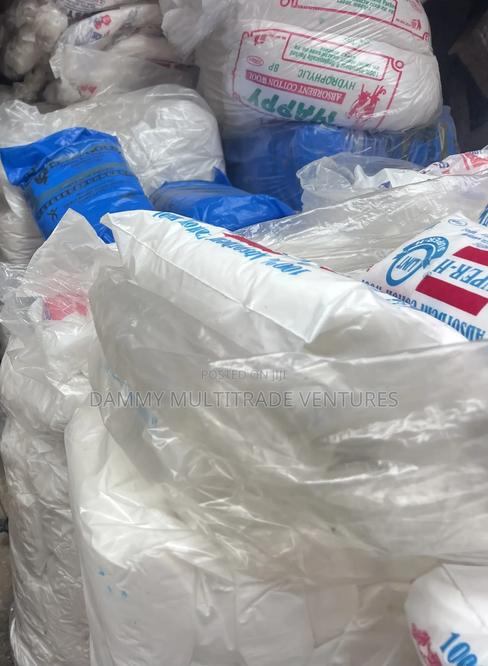White Absorbent Cotton Wool