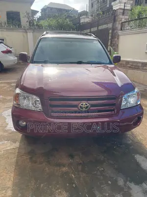 Toyota Highlander 2007 Red