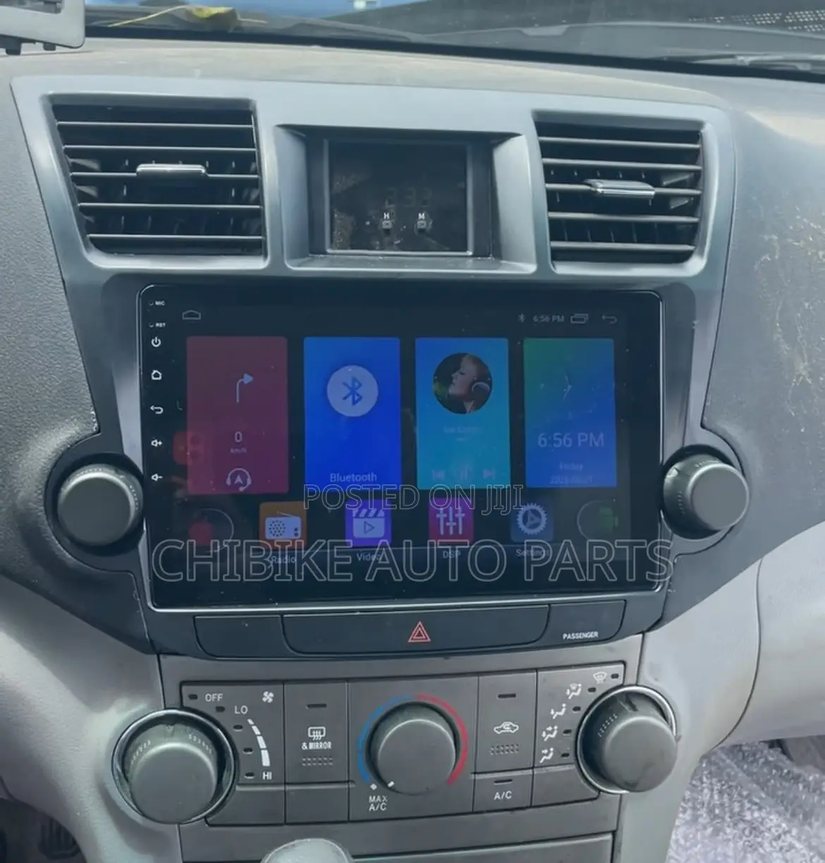 Highlander 2008-2013 Car Stereo Navigation Android/Reverse Camera