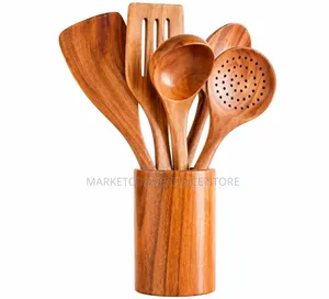 Wooden Cooking Spoon Set