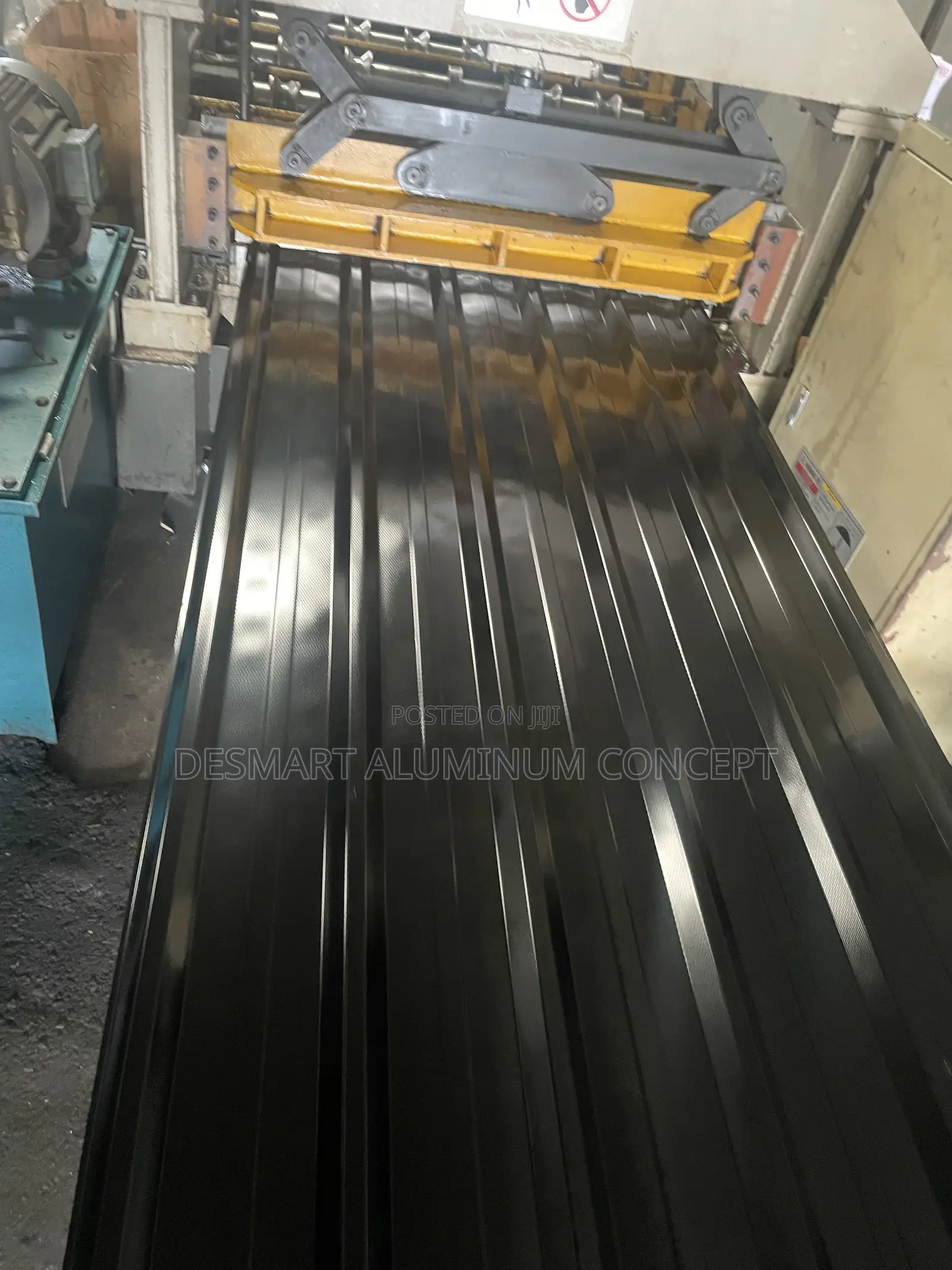 CLASSIC BLACK 0.55mm Engineered for Strength. Aluminum Roofing Sheet