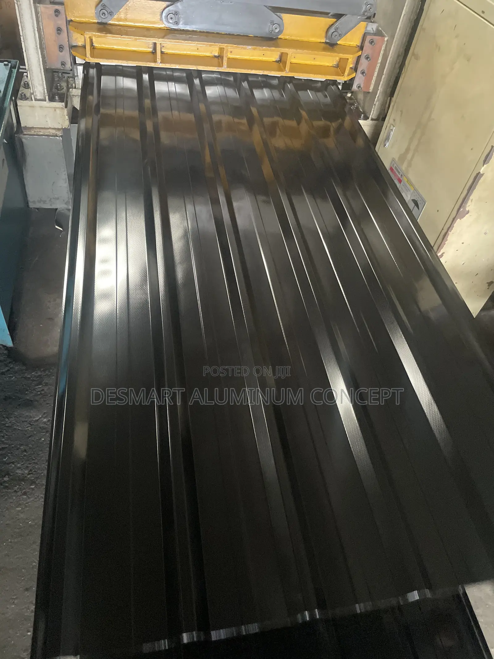 CLASSIC BLACK 0.55mm Engineered for Strength. Aluminum Roofing Sheet