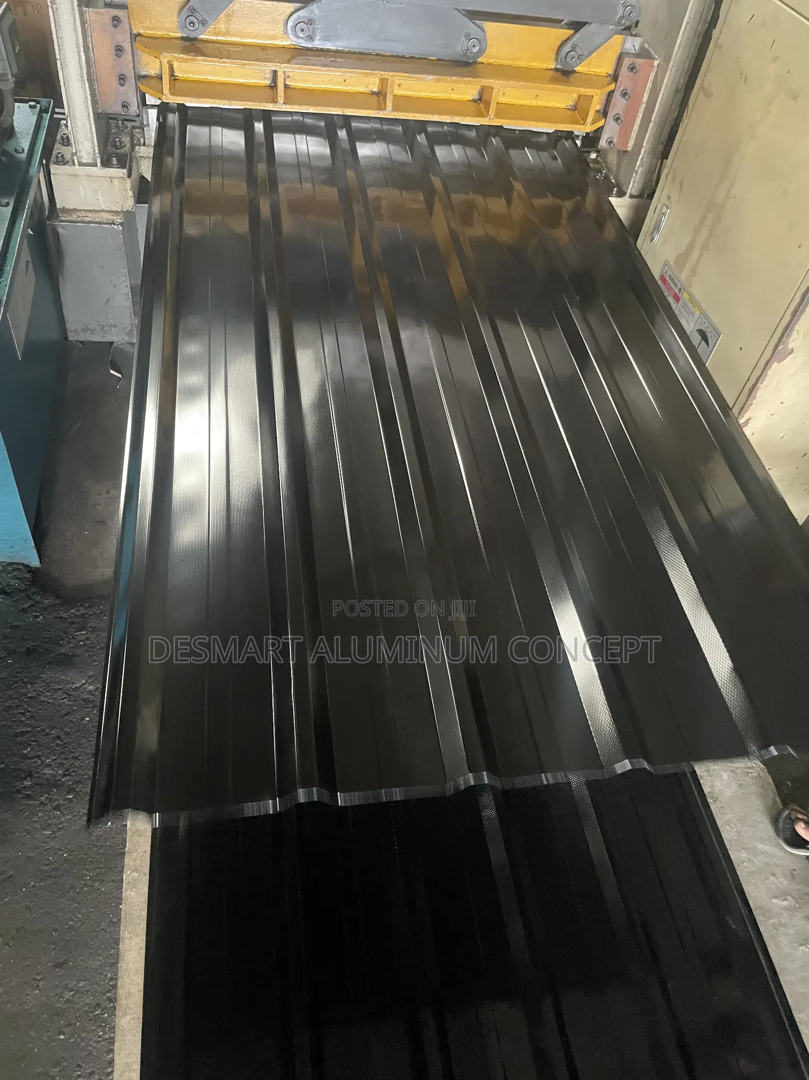CLASSIC BLACK 0.55mm Engineered for Strength. Aluminum Roofing Sheet