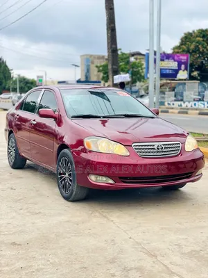 Toyota Corolla 2005 Burgundy