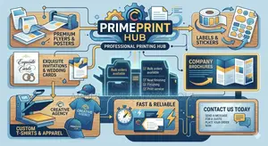 Professional Printing Services – Flyers Banners Business Cards More
