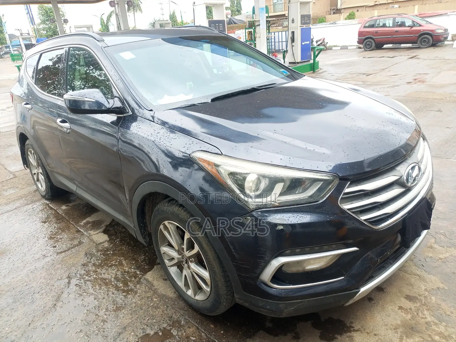 Hyundai Santa Fe 2014 Blue