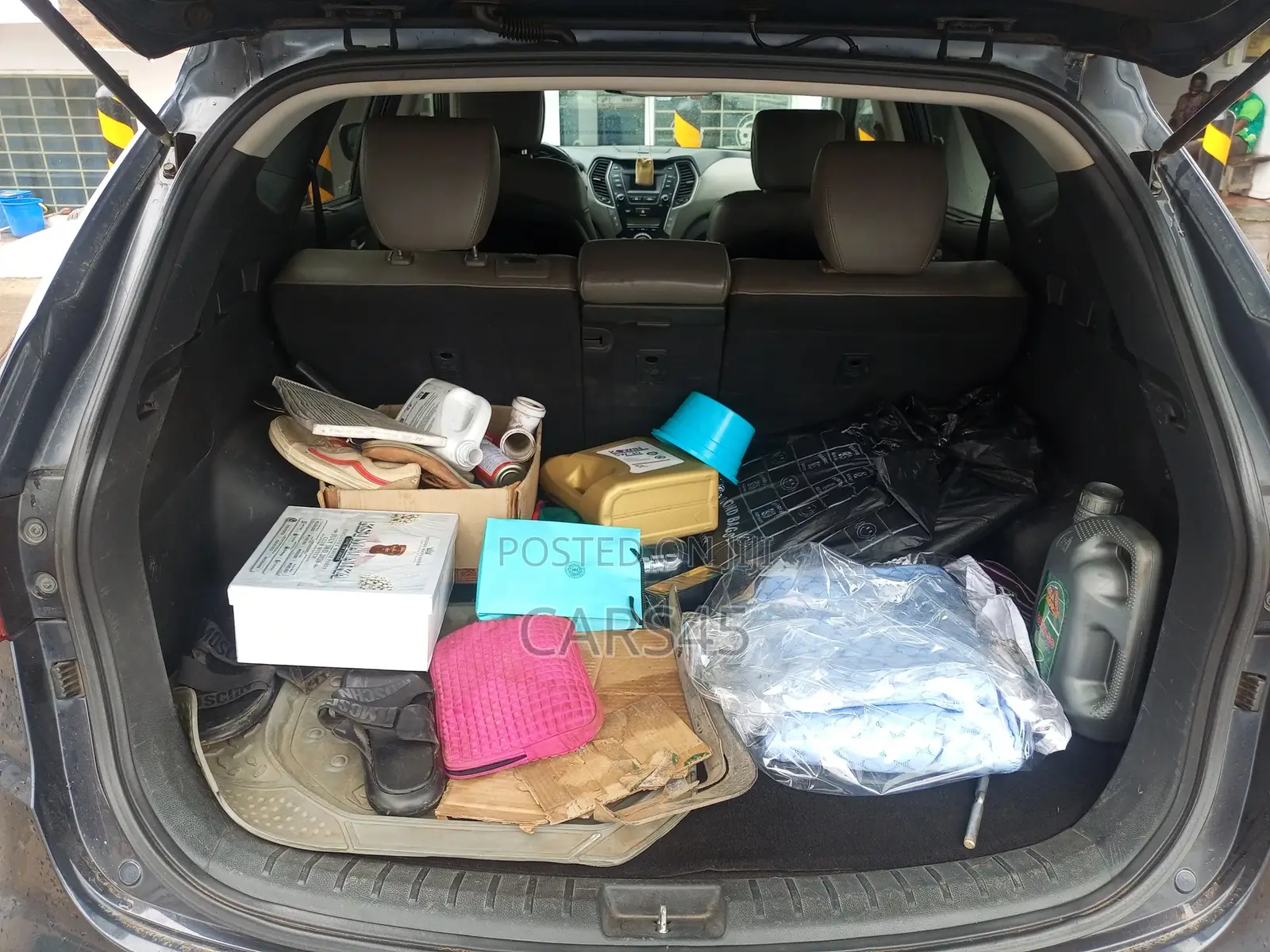 Hyundai Santa Fe 2014 Blue