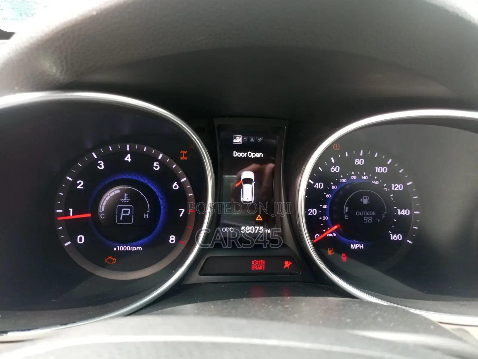 Hyundai Santa Fe 2014 Blue