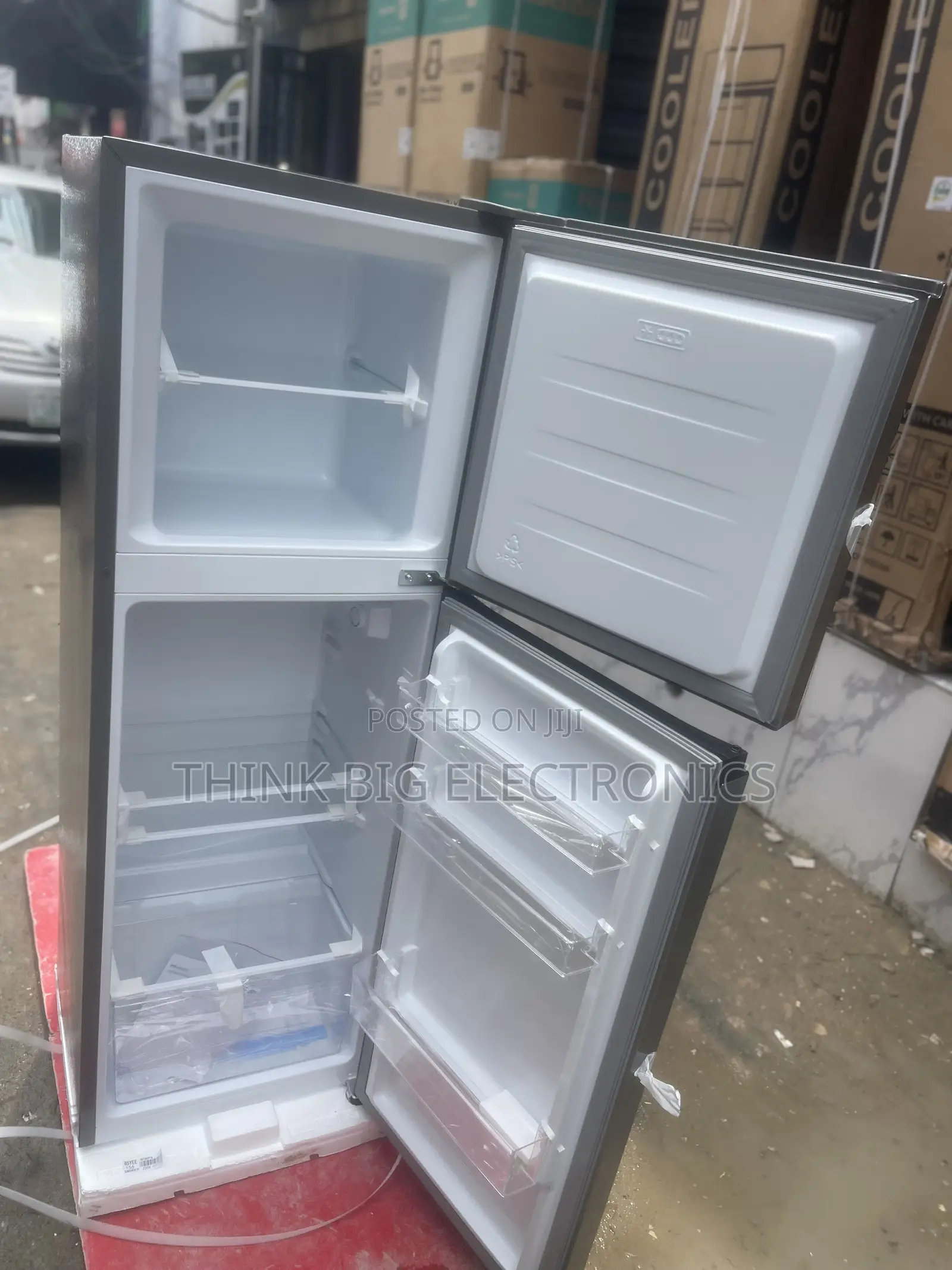 Brand New Hisense 154 Litres Double Door Refrigerator