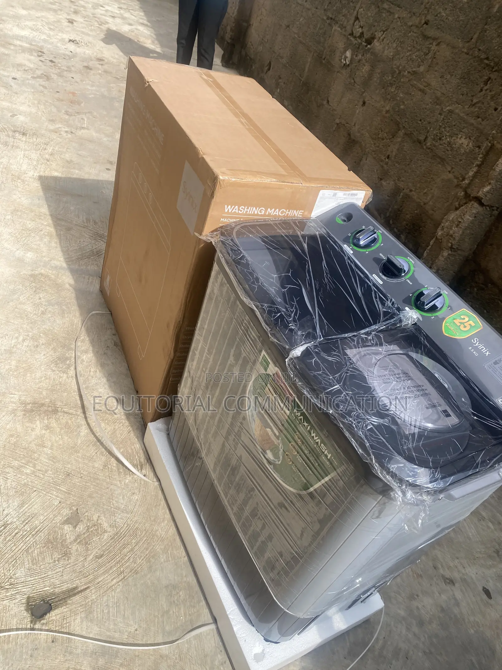 Syinix E8wtmn 8.5kg Laundry Machine