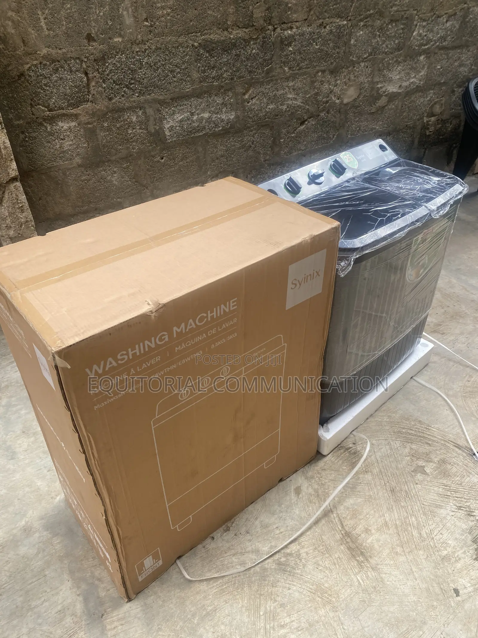 Syinix E8wtmn 8.5kg Laundry Machine