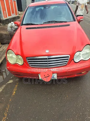Mercedes-Benz C180 2006 Burgundy