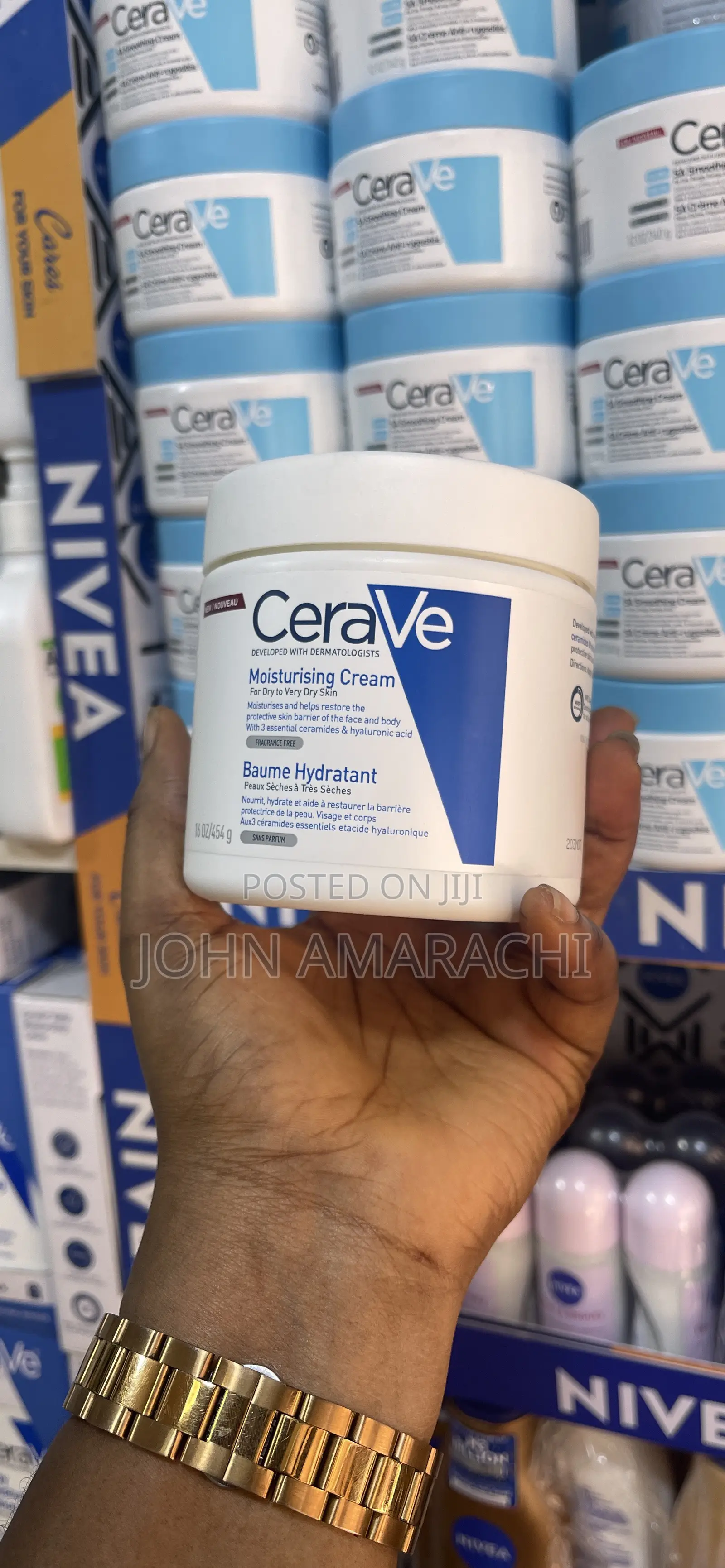 Cerave Moisturizing With Cup 453g 16 Oz
