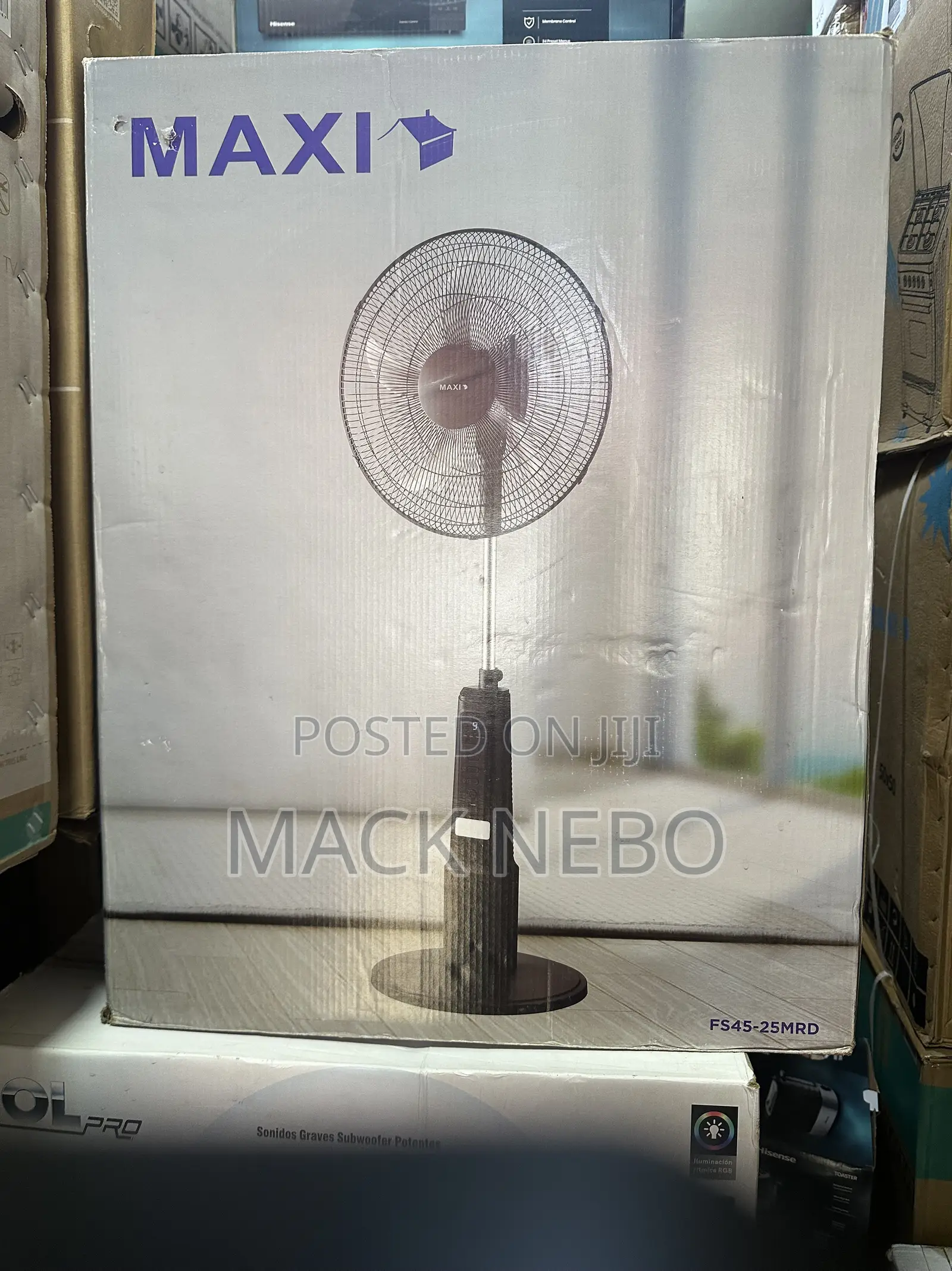 Original Maxi Rechargeable Fan