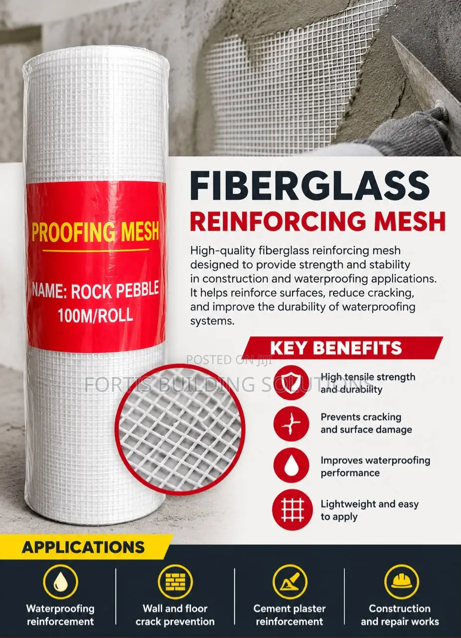 Fibreglass Reinforcing Mesh