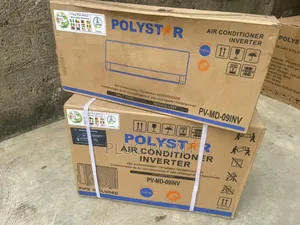 Polystar 1HP Inverter AC Complete With Installation Accessories