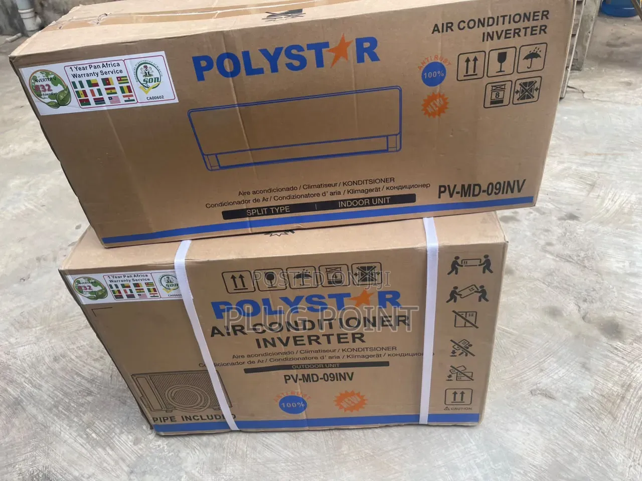 Polystar 1HP Inverter Split Air Conditioner