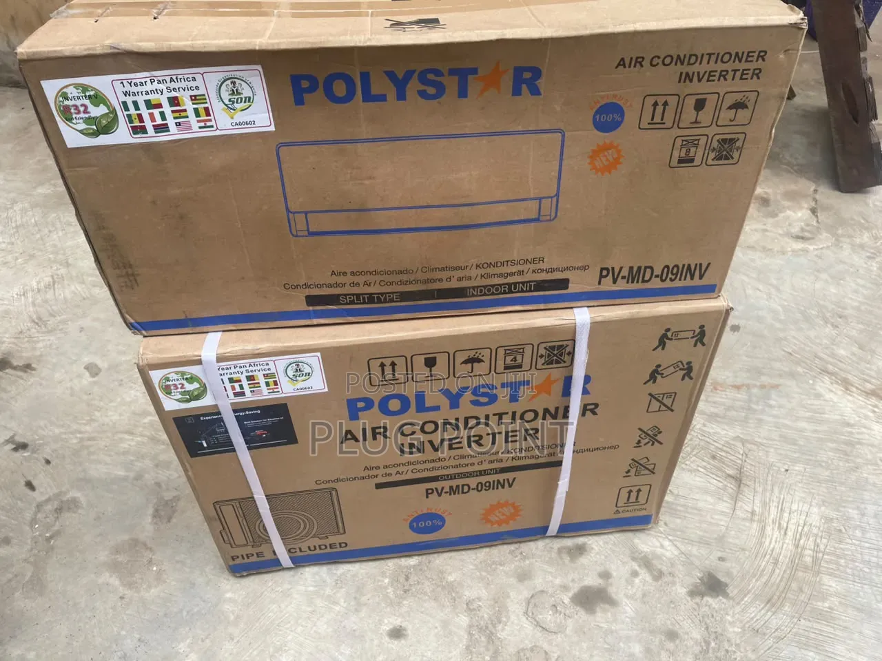 Polystar 1HP Inverter Split Air Conditioner