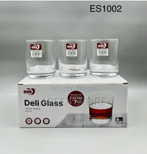 6 Piece Glass Tumbler