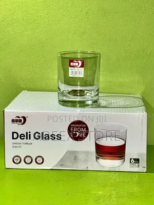 6 Piece Glass Tumbler