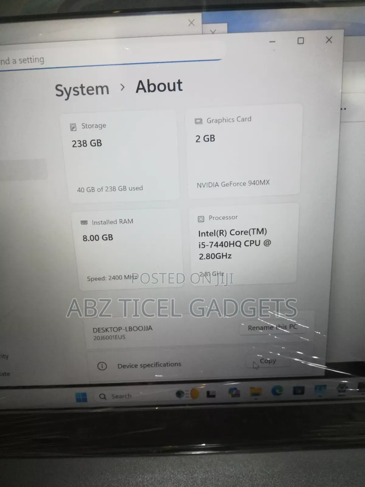 Laptop Lenovo ThinkPad T470p 8GB Intel Core i5 SSD 256GB