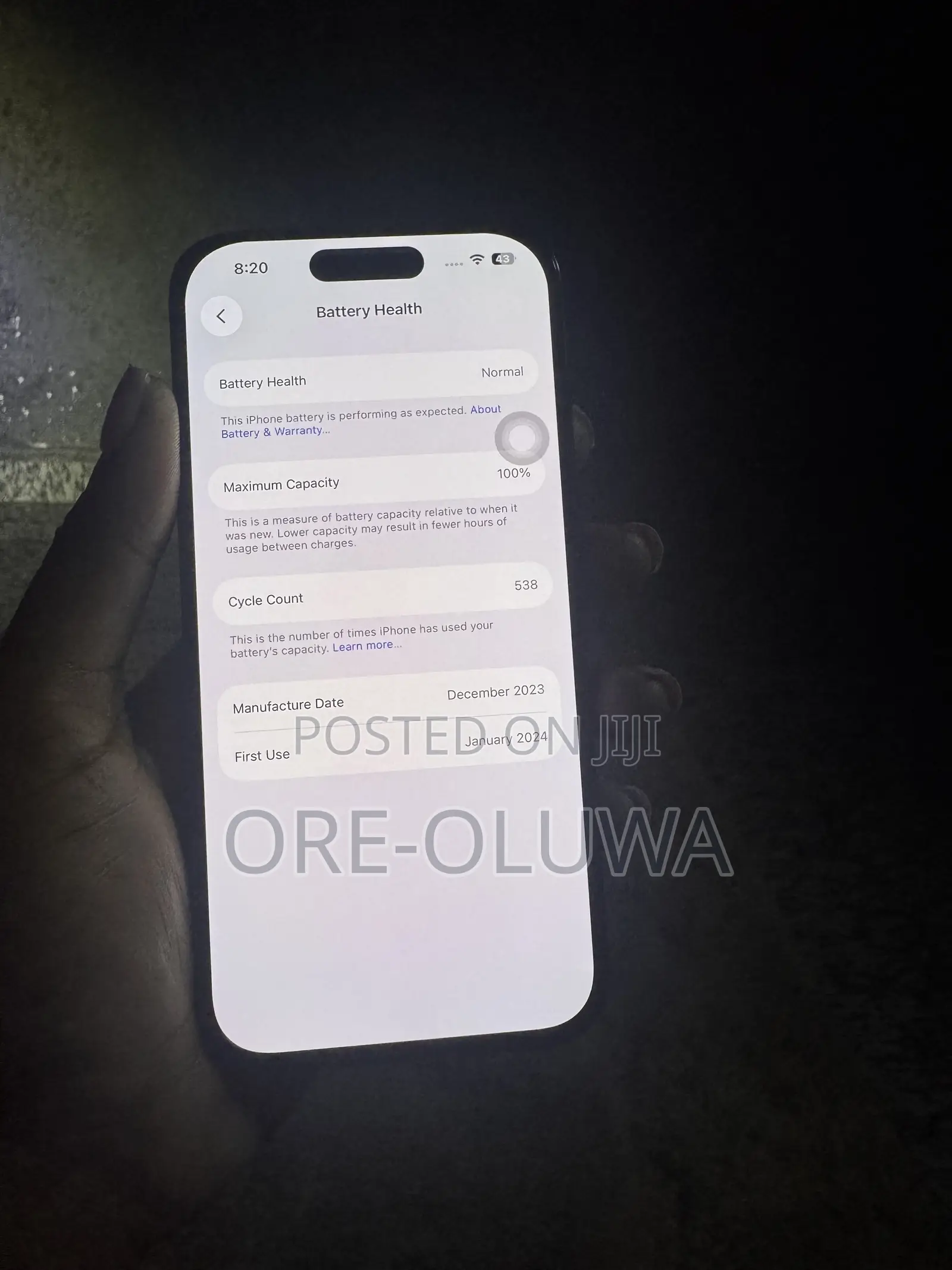 Apple iPhone 15 Pro 256 GB Black