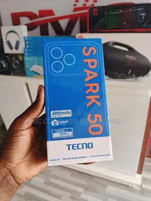 New Tecno Spark 50 128 GB Blue
