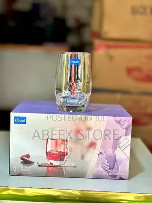 6 Piece Iced Beverage Glass