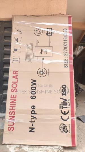 600watt Mono Sunshine Panel