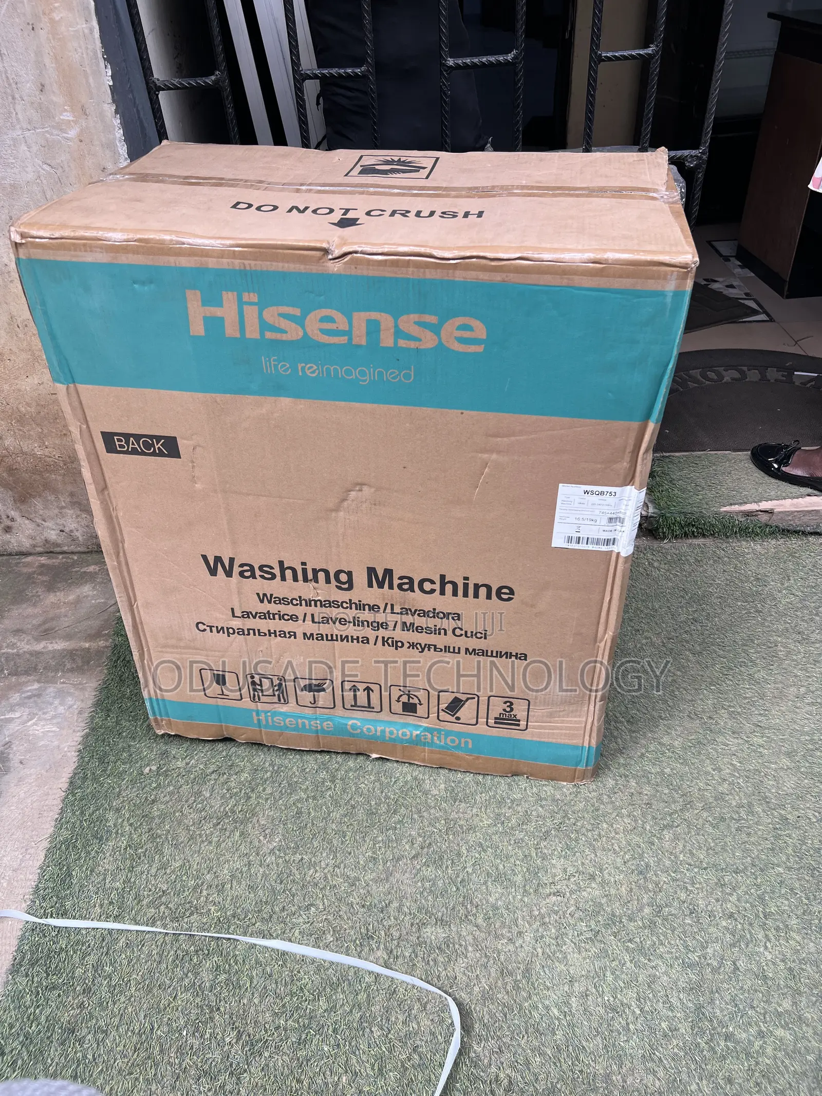 Hisense 7.5kg Smart Manual Washer