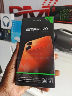 New Infinix Smart 20 64 GB Black