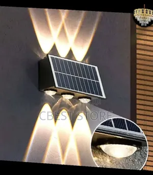 Outdoor Solar Wall Light