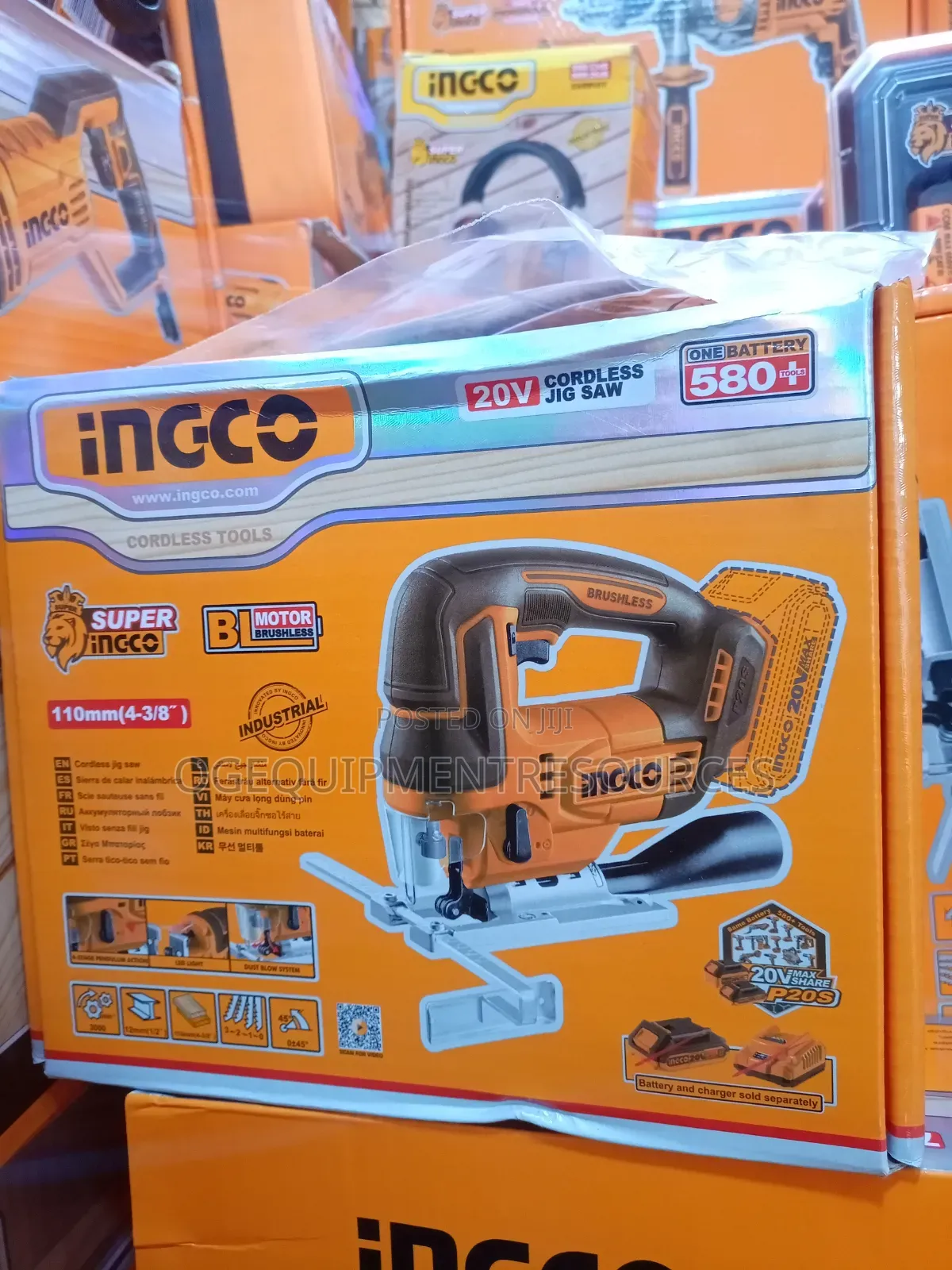 INGCO 20V Cordless Jigsaw