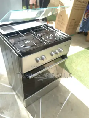 Maxi 6060 4-Ring Standing Gas Cooker – For Sale