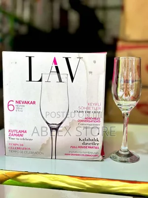 6 Piece Wine Glass