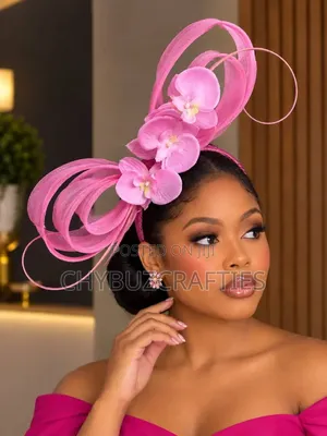 Baby Pink Premium Facinator