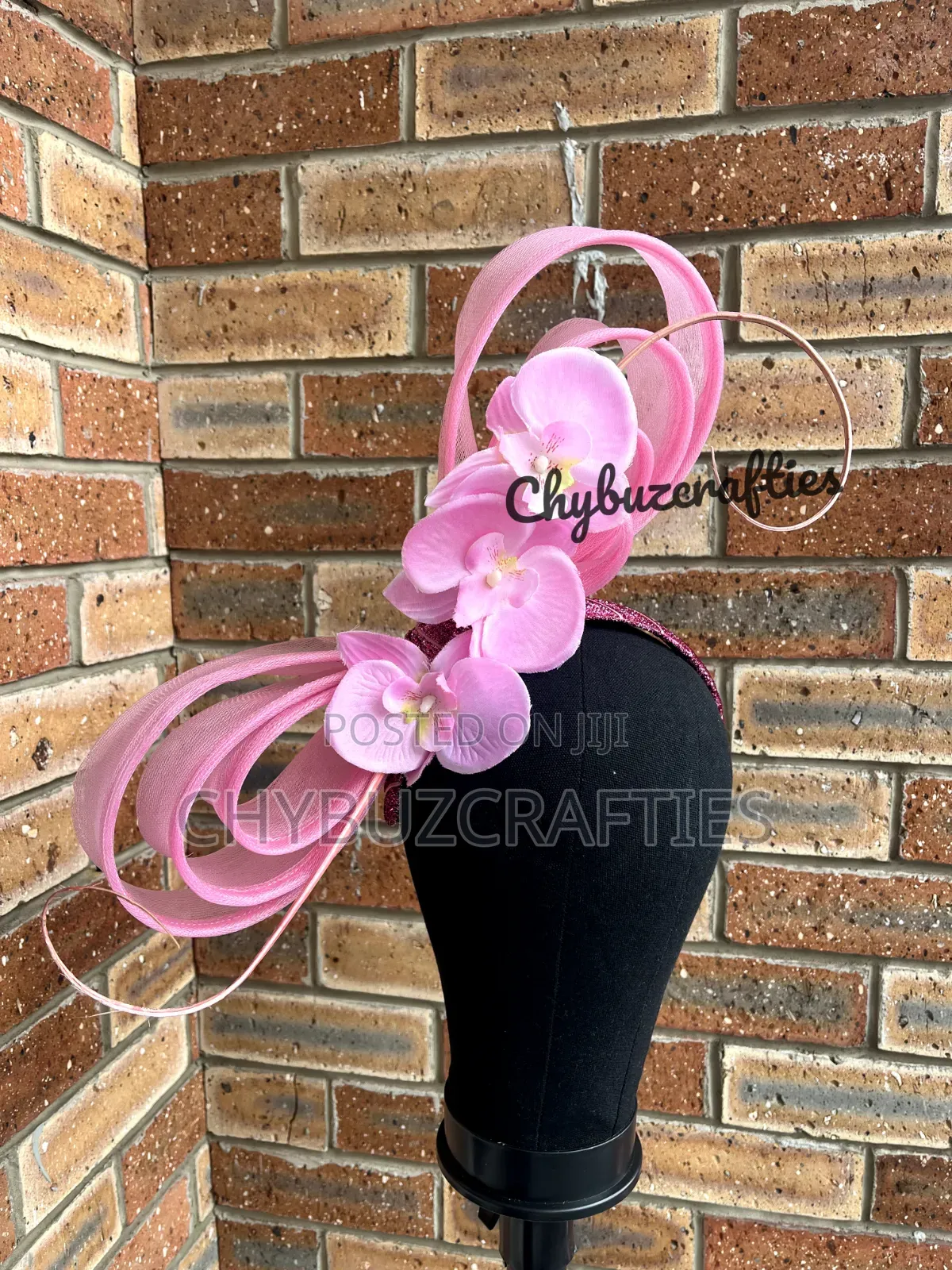 Baby Pink Premium Facinator